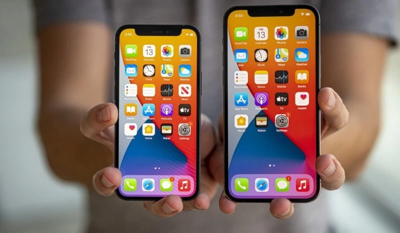 iPhone 12 và iPhone 12 Mini dường như không có sự khác biệt về độ phân giải màn hình