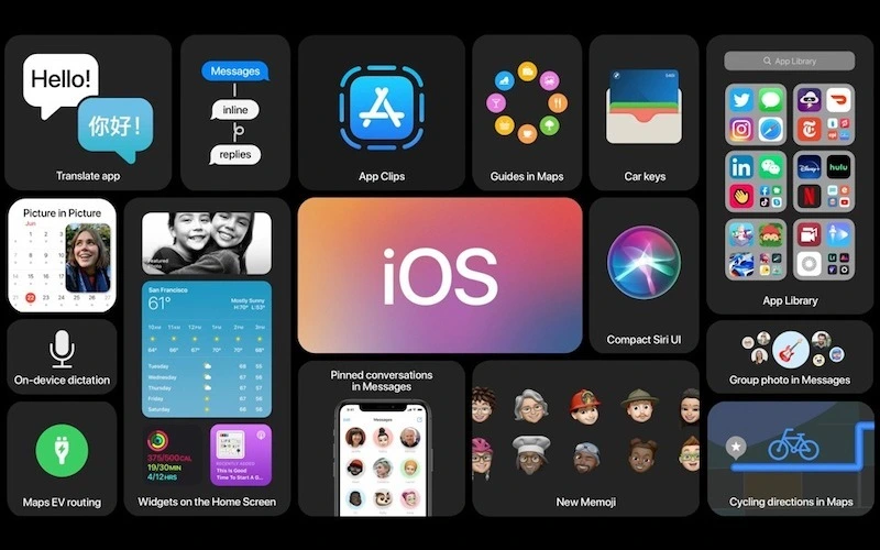 Đều hoạt động trên hệ điều hành iOS mới nhất