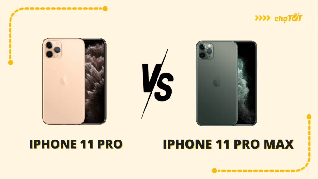 11 pro và 11 pro max