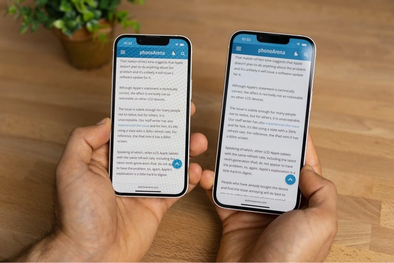 iPhone 13 và 13 mini đều có hiệu năng tương tự nhau