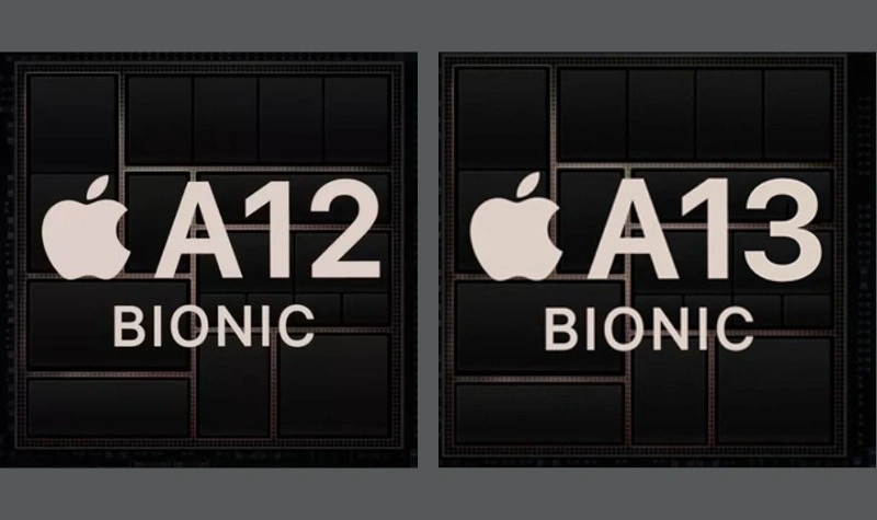 iPhone XS Max sở hữu chip A12 Bionic trong khi đó, iPhone 11 Pro Max sở hữu chip A13 Bionic được cải tiến hơn.