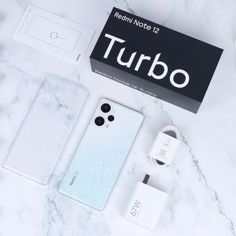 Redmi Note 12 Turbo sở hữu thiết kế cực bắt mắt