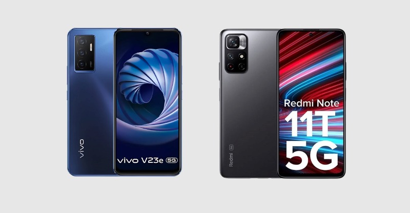 Redmi Note 11 với Vivo V23e