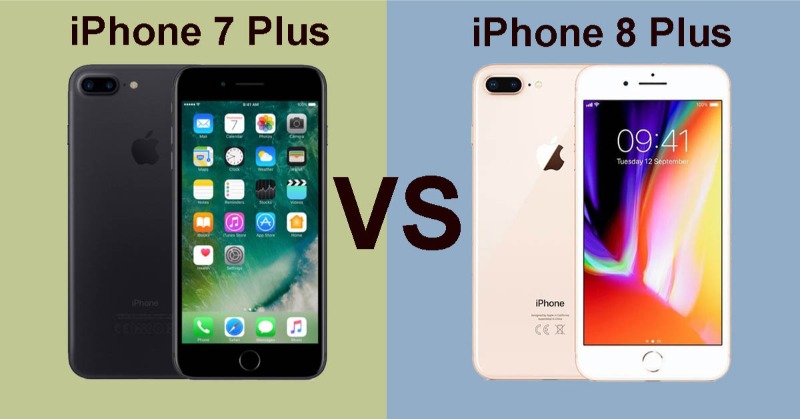 So sánh iPhone 8 Plus và iPhone 7 Plus
