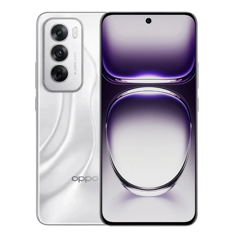 Phiên bản Reno 12 màu Bạc Vũ Trụ Oppo Reno 12 màu Bạc Vũ Trụ