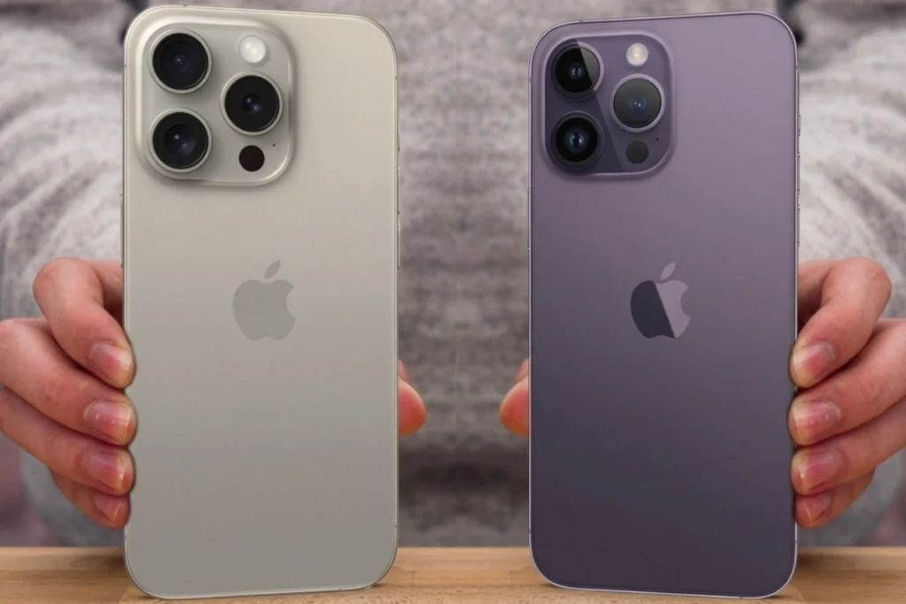 So sánh iPhone 15 Pro Max và iPhone 14 Pro Max chi tiết năm 2026