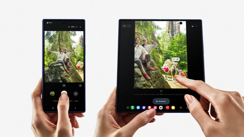 Samsung Z Fold 7 nâng cấp camera mạnh mẽ