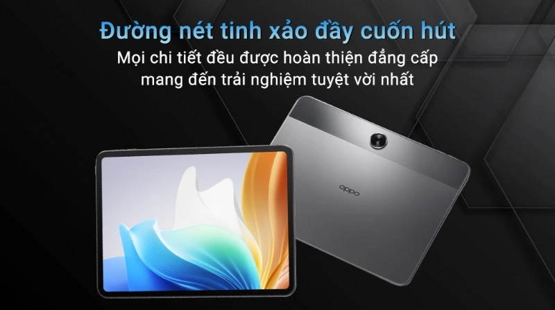 OPPO Pad Neo cân bằng giữa hiệu năng mạnh mẽ và thiết kế tinh tế
