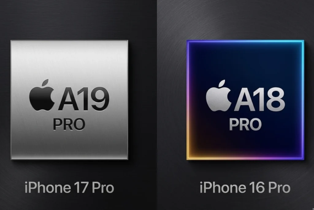 Chip A19 Pro trên iPhone 17 Pro xử lý nhanh và tiết kiệm điện hơn đáng kể so với A18 Pro.