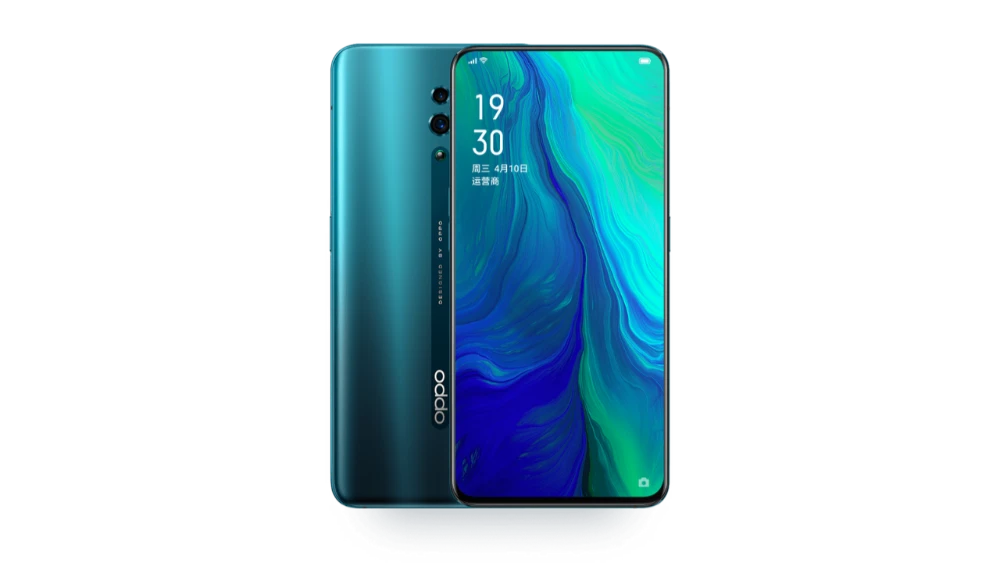 Oppo Reno màu Xanh Hải Dương (Ocean Green)