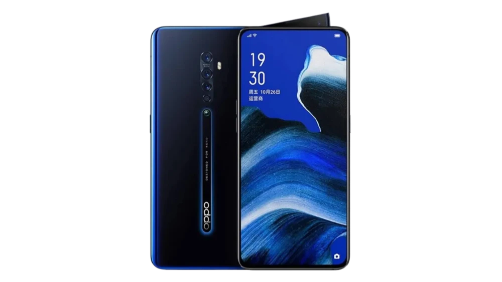 Oppo Reno 2 màu Đen Lân Tinh (Jet Black)