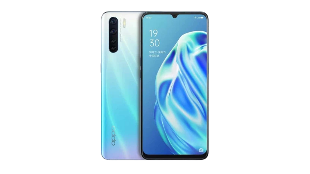 Oppo A91 màu Trắng Sành Điệu (Elegant White)