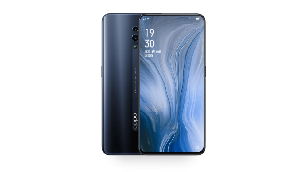 Oppo Reno màu Đen Ánh Thép (Jet Black)