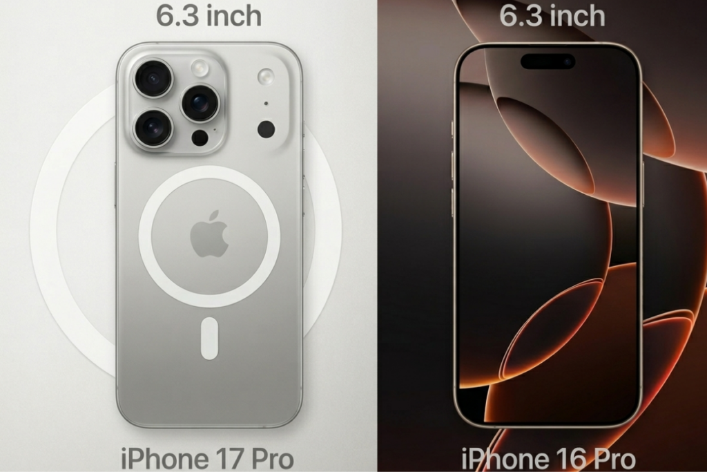 iPhone 17 Pro duy trì màn hình 6.3 inch, tối ưu viền mỏng tương tự iPhone 16 Pro