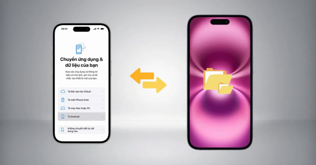 Chuyển dữ liệu sang iPhone 17 mới mang lại nhiều lợi ích