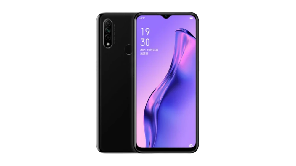 Oppo A91 màu Đen Mạnh Mẽ (Strong Black)