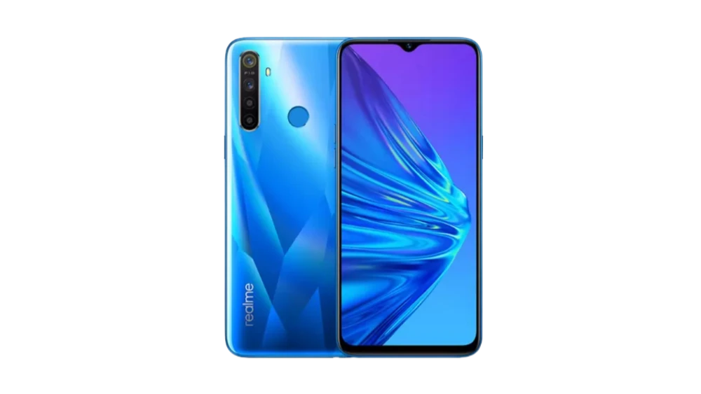 Realme 5 màu Xanh Pha Lê (Crystal Blue)