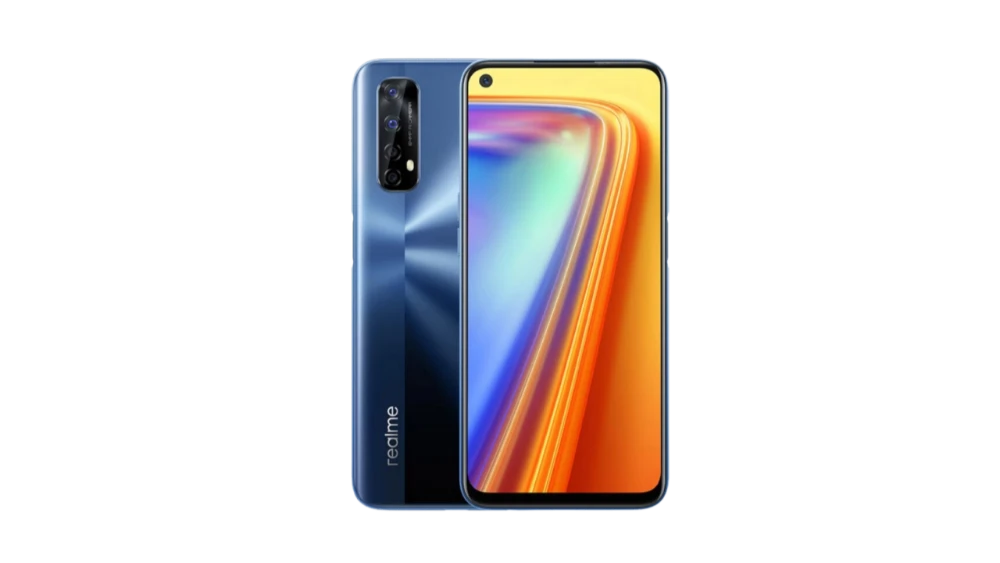 Realme 7 màu Xanh Sương Mù (Mist Blue)