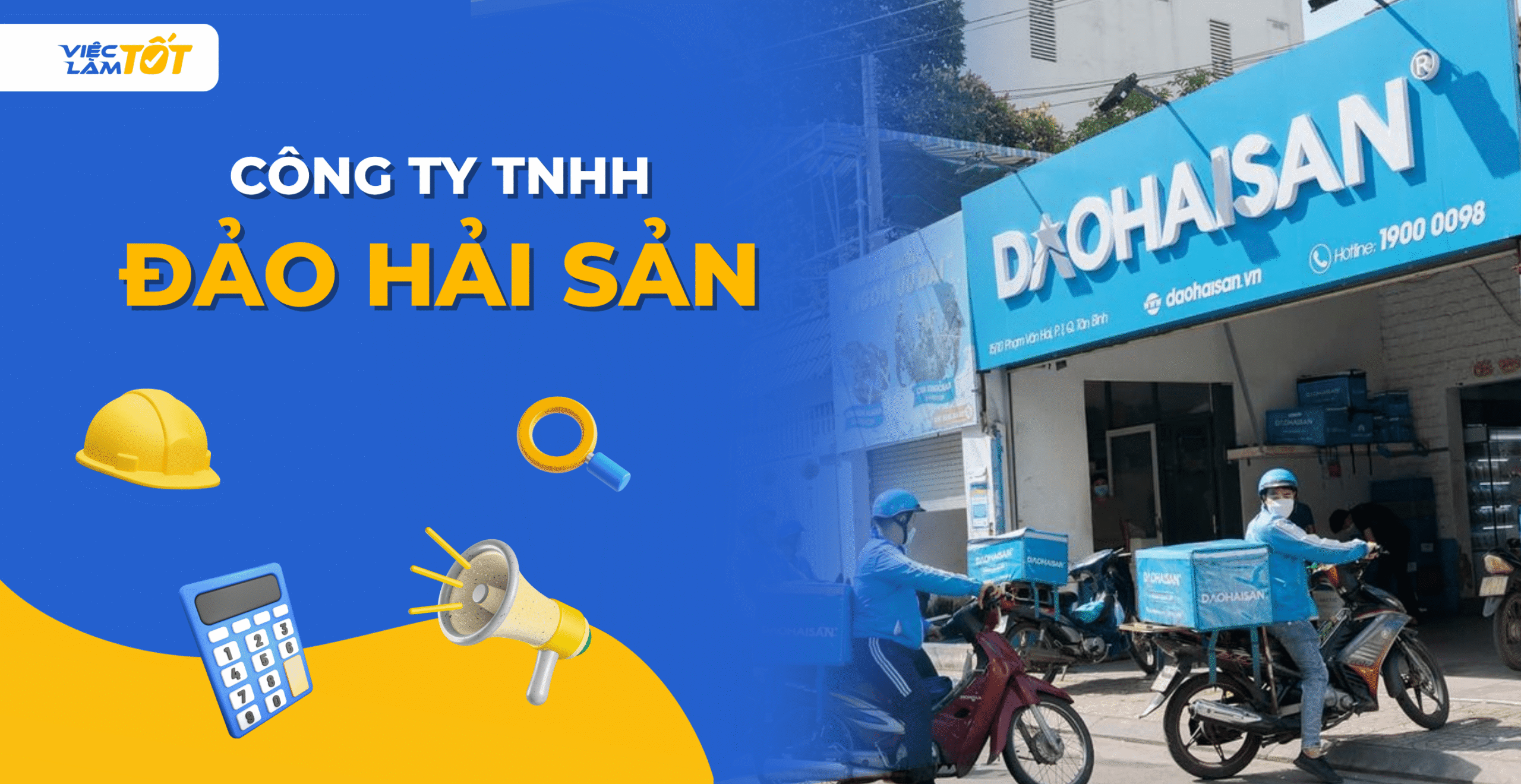 Banner Công ty TNHH Đảo Hải Sản