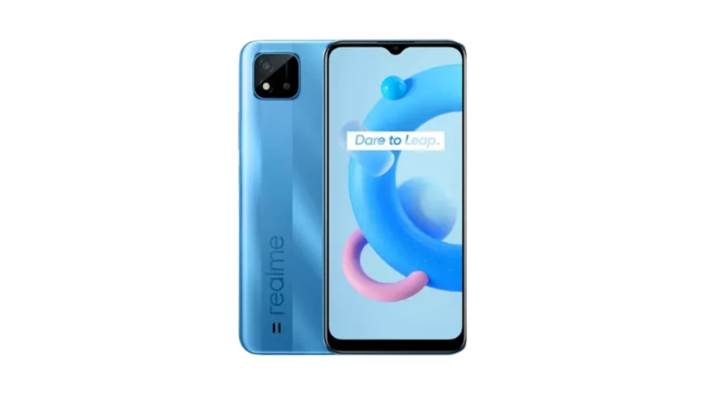 Realme C20 màu Xanh Ánh Kim (Metallic Blue)