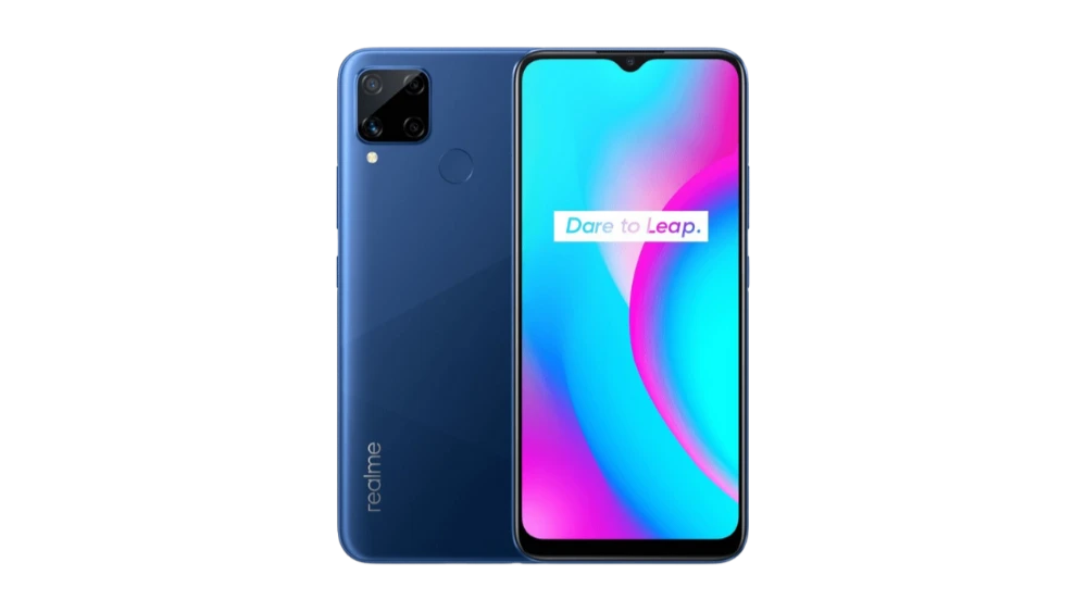 Realme C15 màu Xanh Biển (Marine Blue)