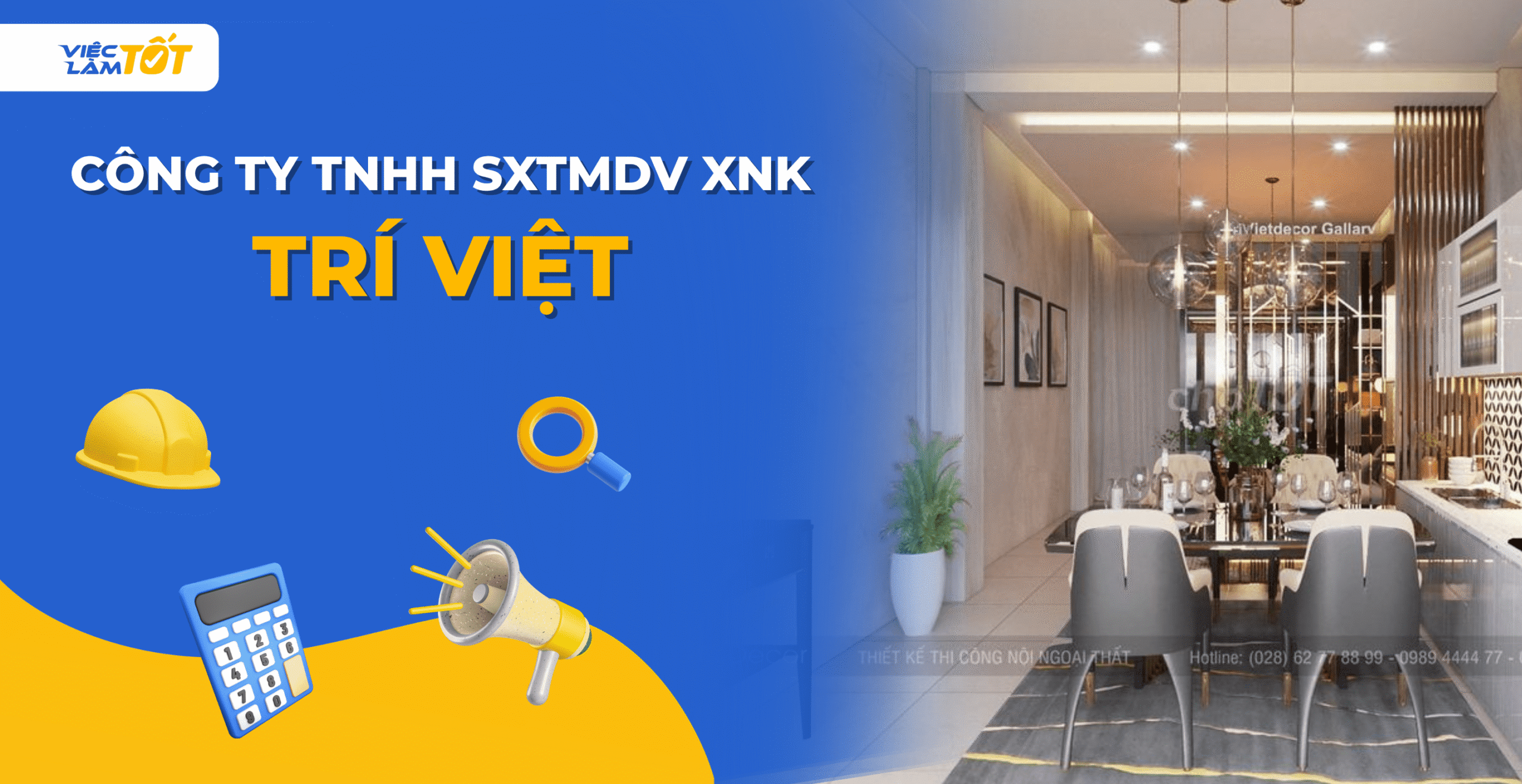 Banner Công ty TNHH Sản Xuất Thương Mại Dịch Vụ Xuất Nhập Khẩu Trí Việt