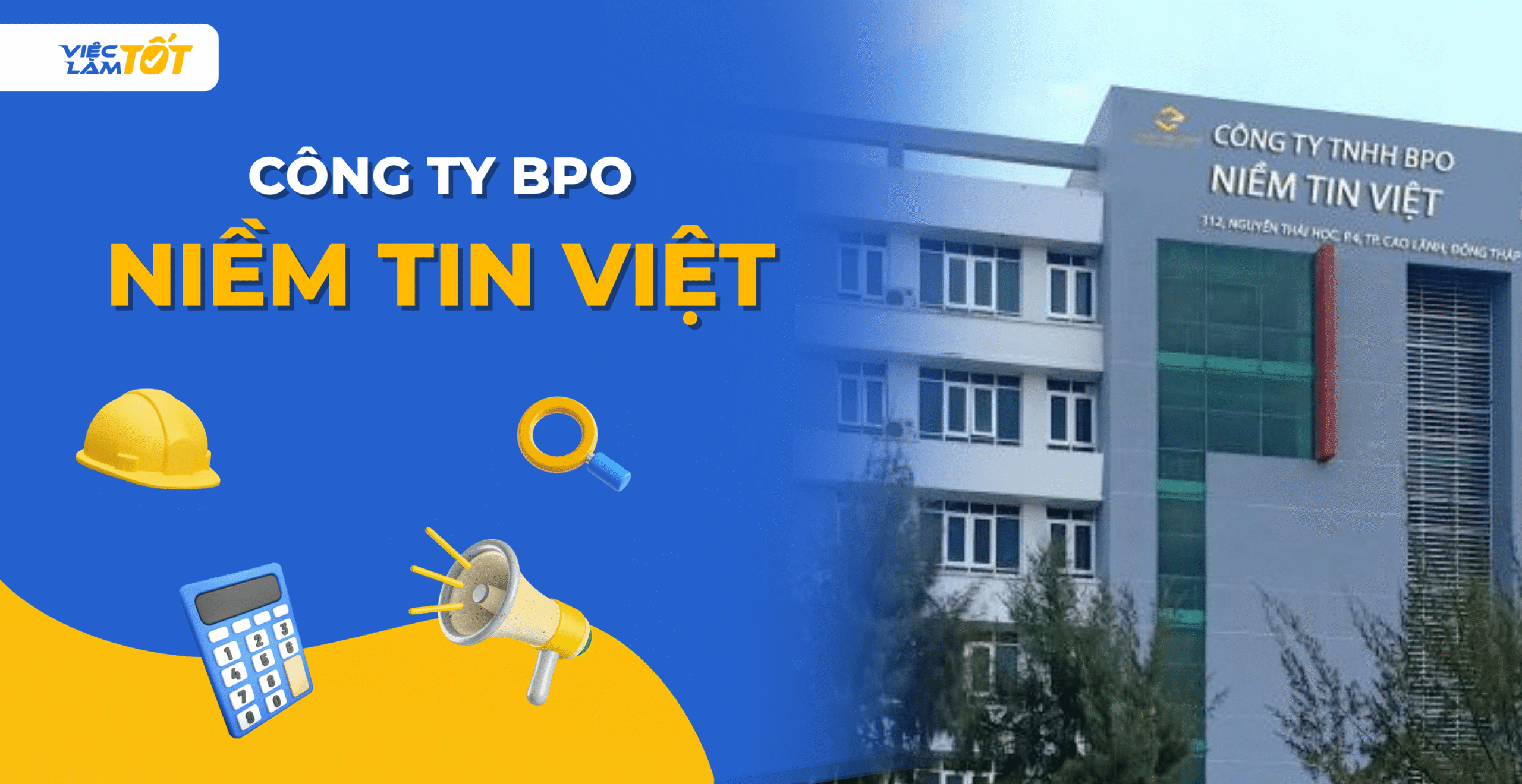 Banner Công ty BPO Niềm Tin Việt