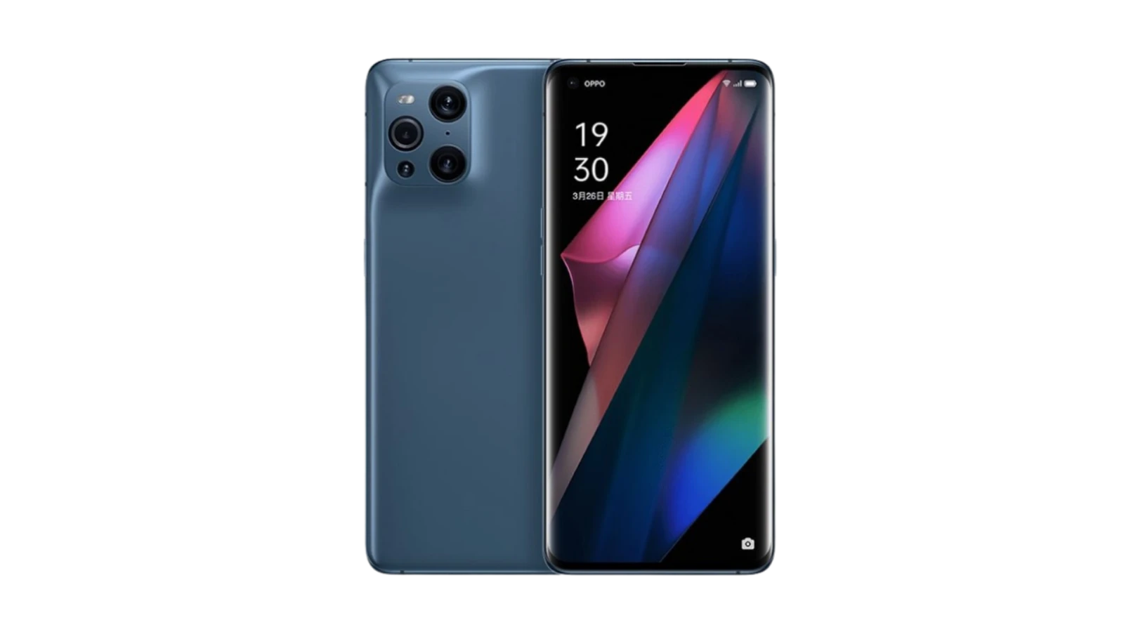 Phiên bản Oppo Find X3 màu Xanh (Blue) Oppo Find X3 màu Xanh (Blue)