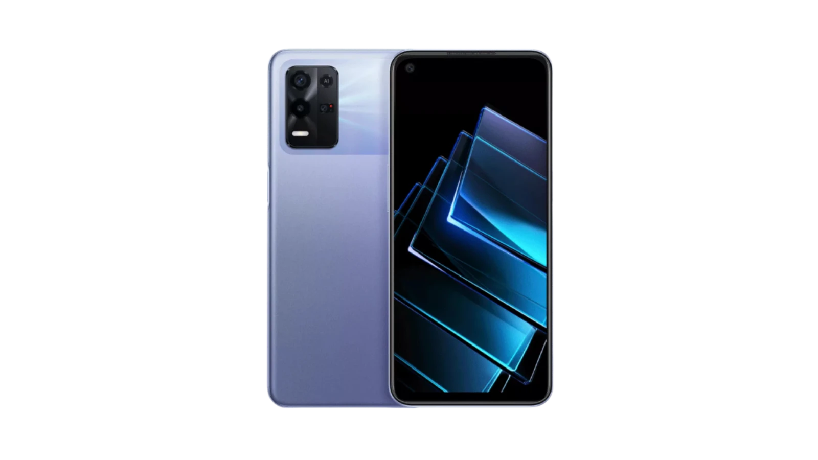 Oppo K9x màu Tím Bạc (Silver Purple)