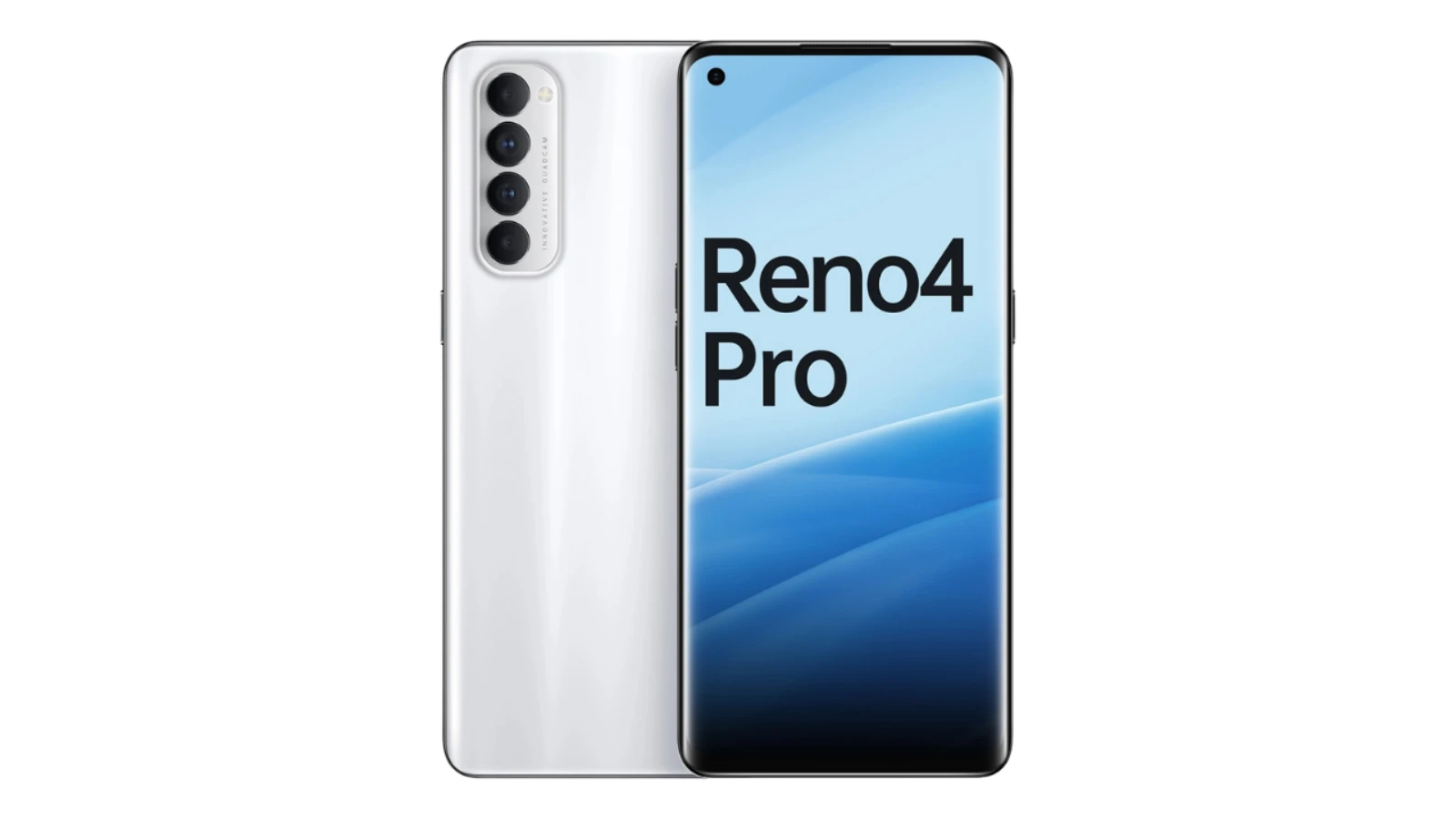 Oppo Reno4 Pro màu Trắng Tơ Lụa (Silk White)