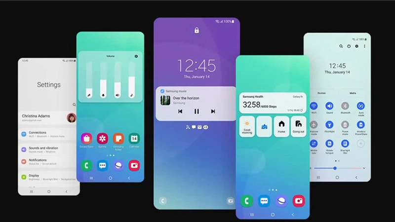 Hệ điều hành One UI thân thiện với người dùng