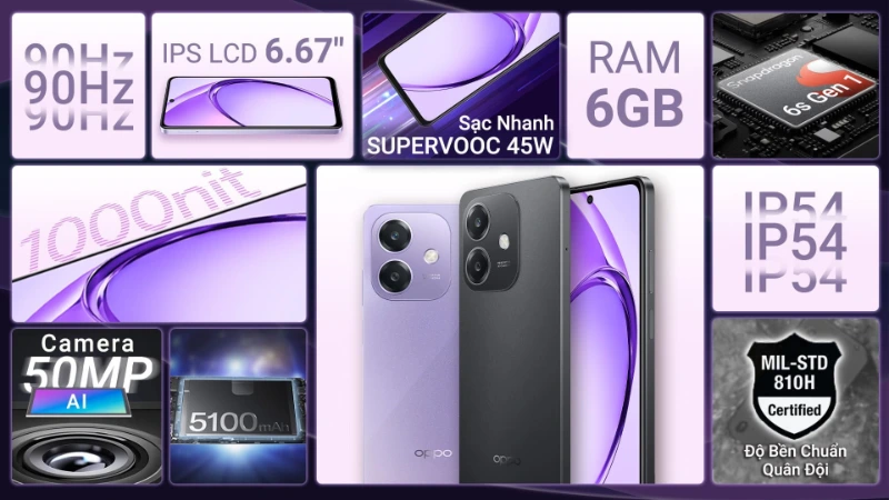 OPPO A3 là lựa chọn thông minh trong phân khúc giá rẻ