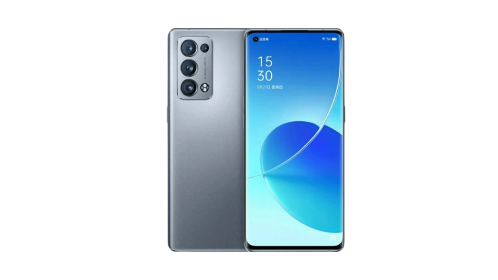 Oppo Reno6 Pro màu Xám Ánh Trăng (Moonlight Gray)