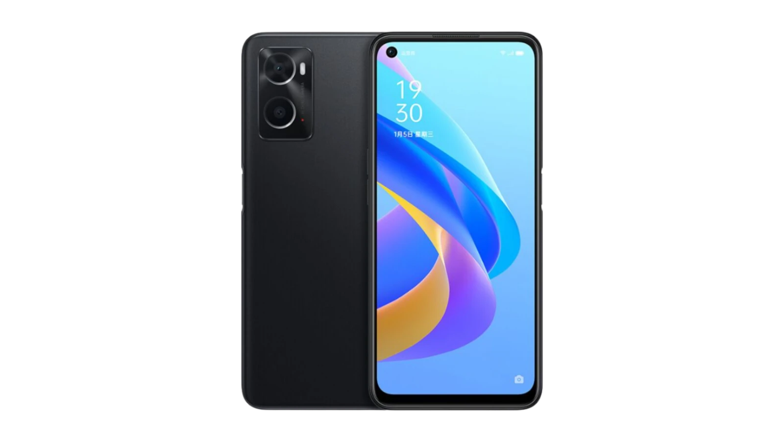 Oppo A36 màu Đen Nhám (Matte Black)