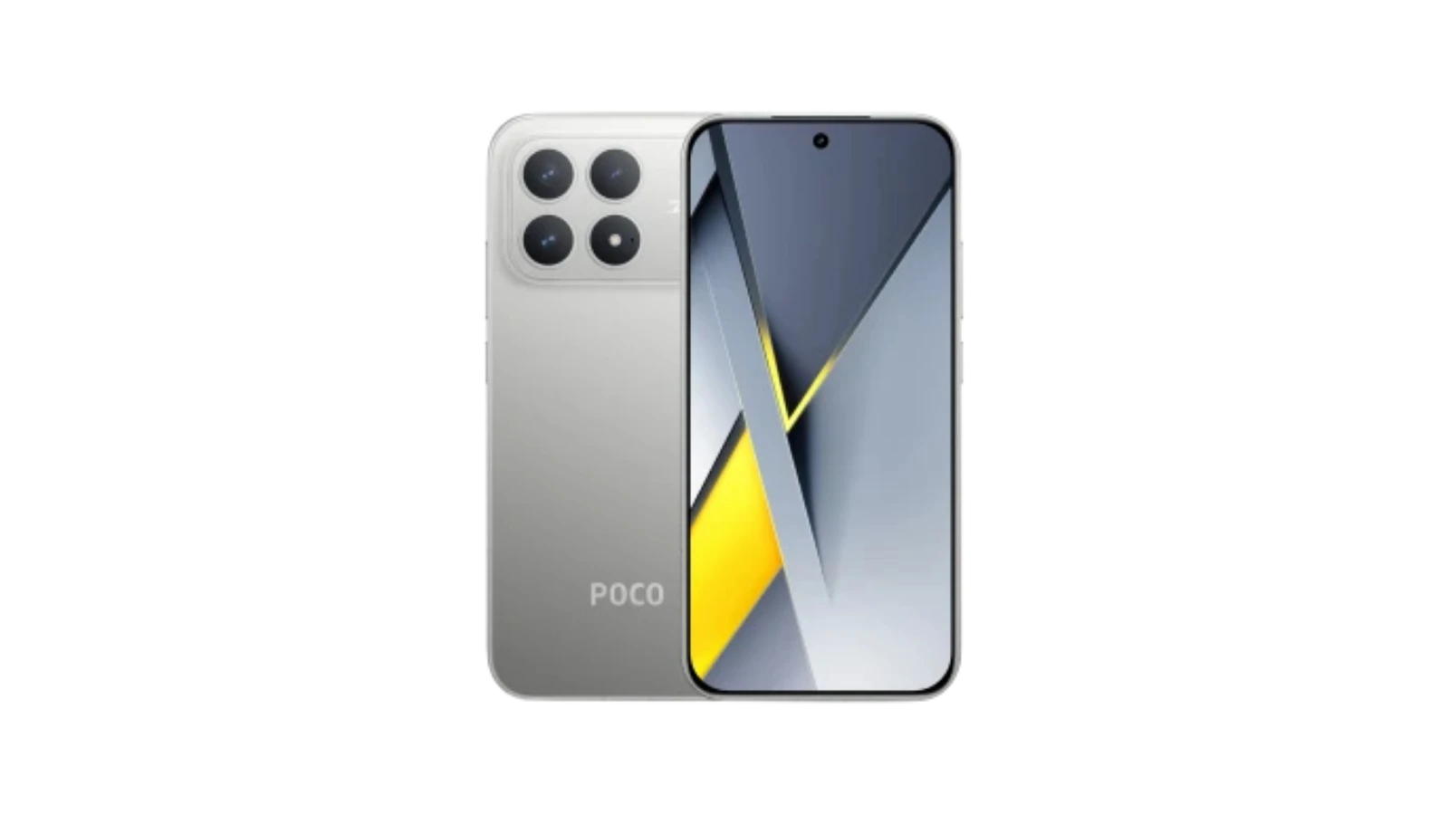 Phiên bản màu Bạc Titan của Xiaomi Poco F8 Pro Xiaomi Poco F8 Pro màu Bạc Titan