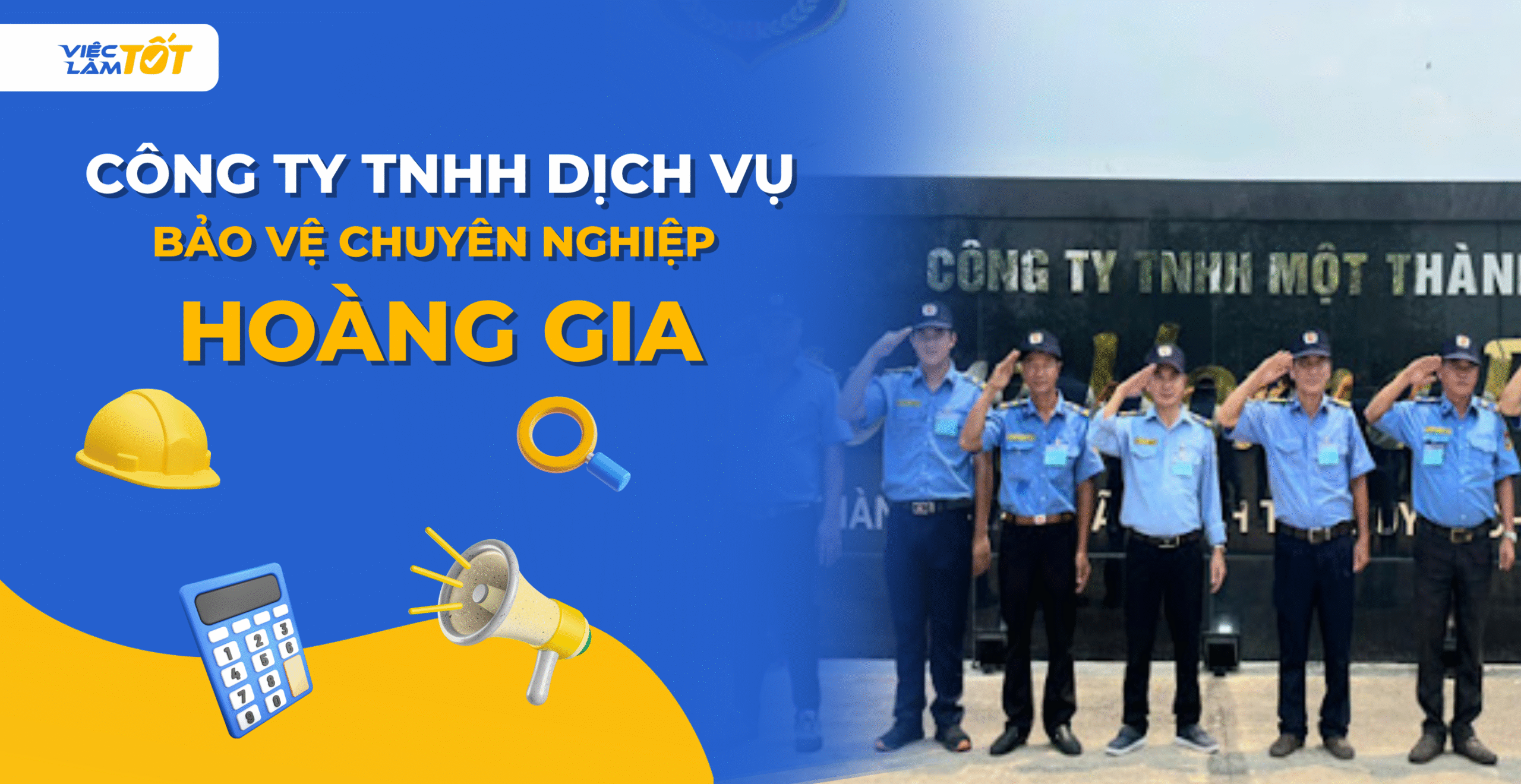 Banner Công ty TNHH Dịch vụ Bảo vệ Chuyên nghiệp Hoàng Gia