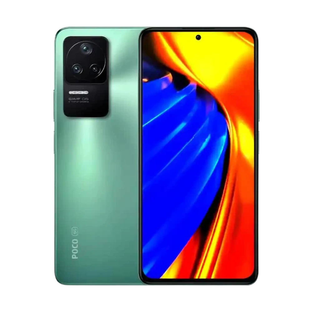 Xiaomi Poco F4 màu Nebula Green (xanh lá)