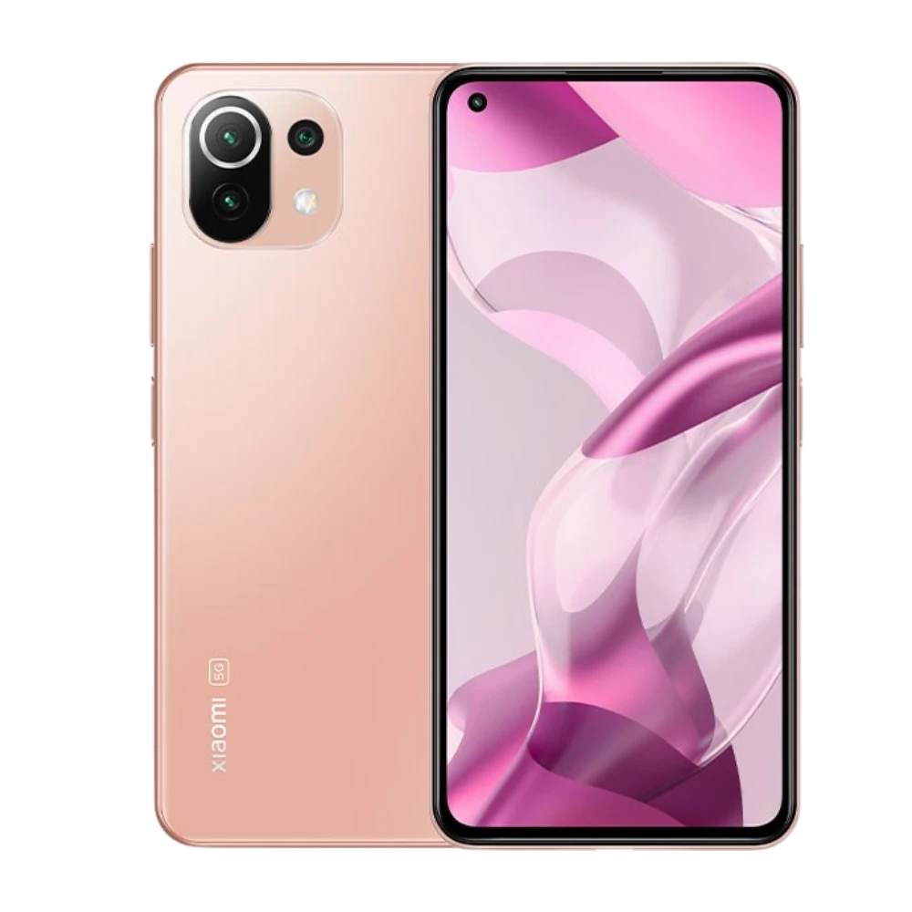 Xiaomi 11 Lite màu Hồng thanh đào