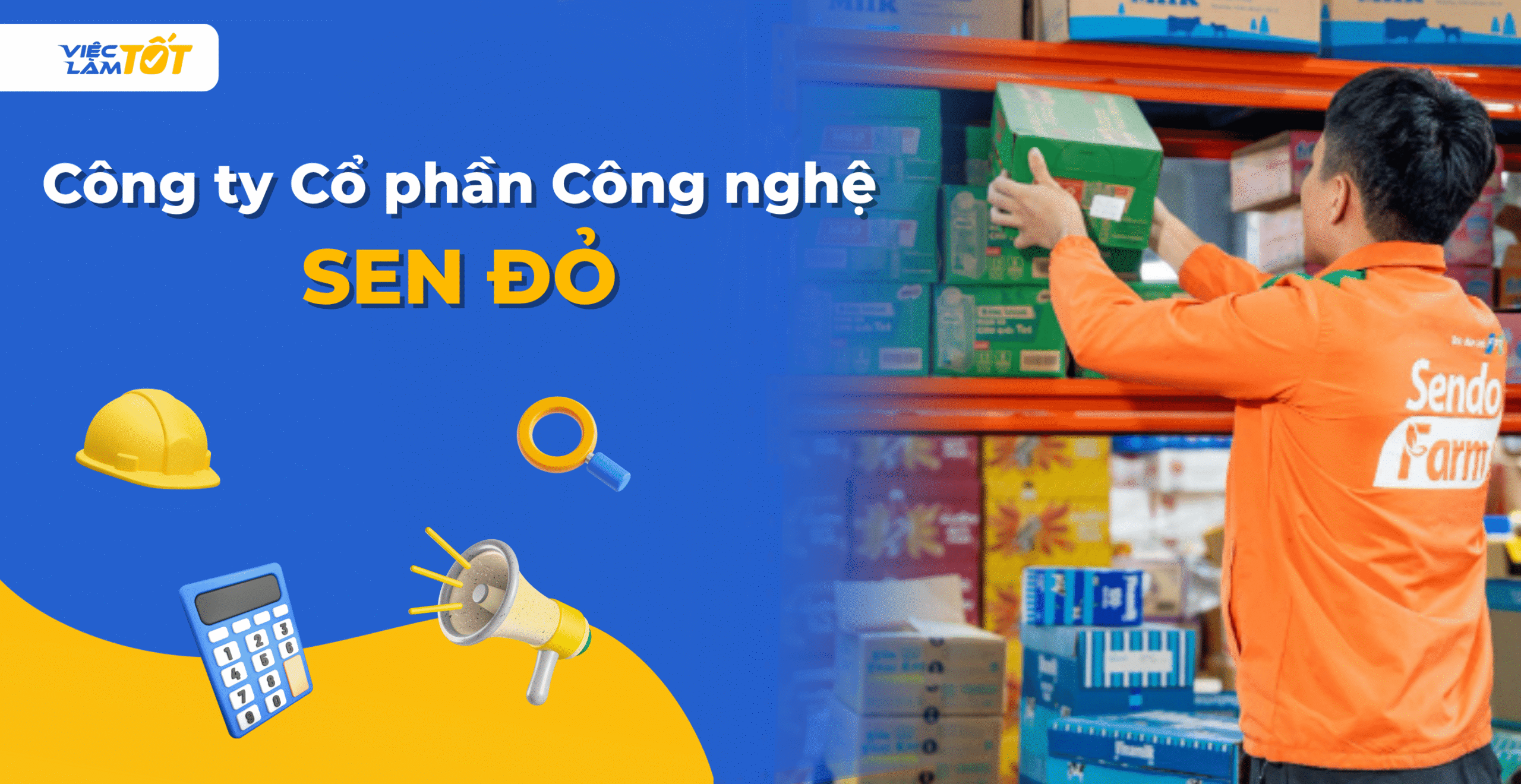 Banner Công ty Cổ phần Công nghệ Sen Đỏ