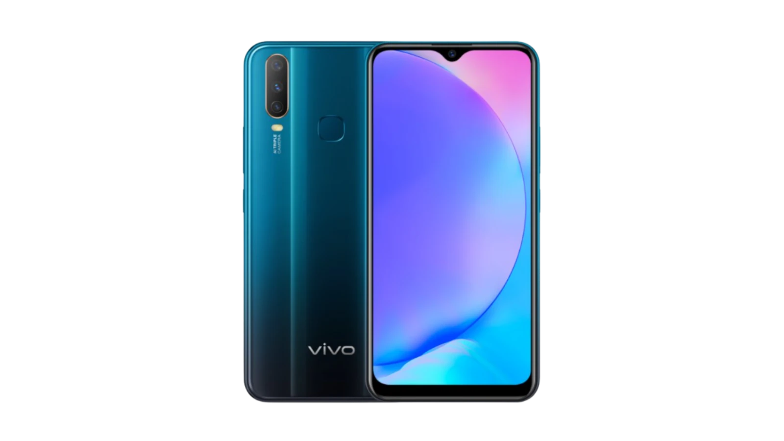 Vivo Y17 màu Xanh Khoáng (Mineral Blue)