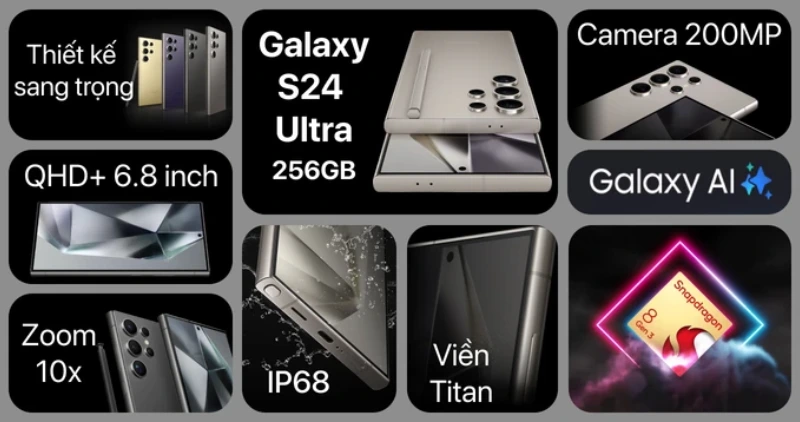 Galaxy S24 Ultra – lựa chọn hoàn hảo cho người yêu sáng tạo và công nghệ