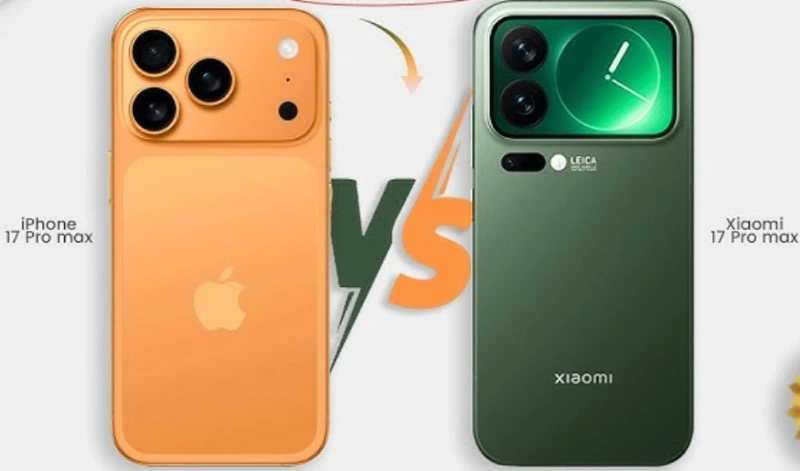 Cấu hình chi tiết của  Xiaomi 17 Pro Max và iPhone 17 Pro Max
