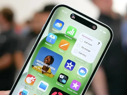 Kiểm tra màn hình iPhone 15 cũ