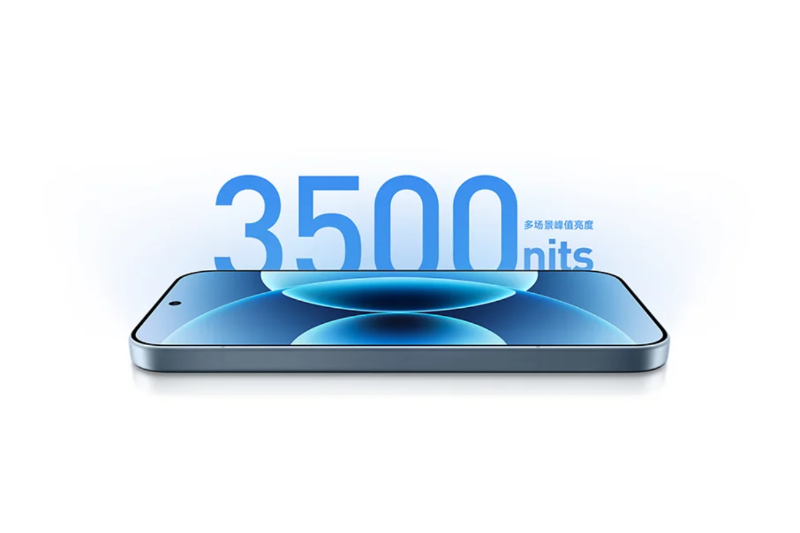 Màn hình sống động với độ sáng 3500 nits