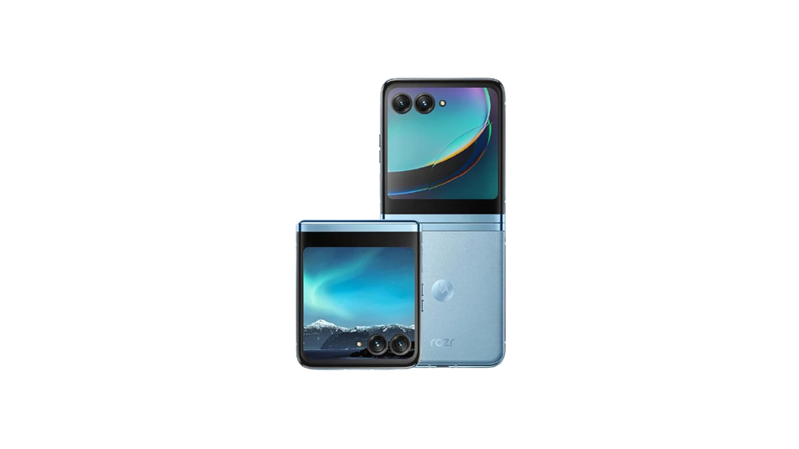 Motorola Razr 40 Ultra màu Xanh Băng Hà (Glacier Blue)