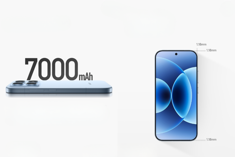 Dung lượng pin Xiaomi 17 đến 7000mAh