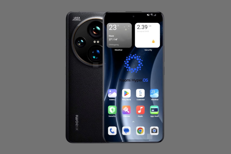 Giao diện HyperOS 2 với HyperAI trên smartphone Xiaomi