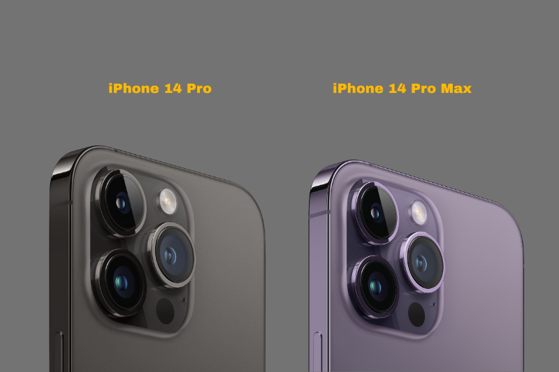 So sánh camera iPhone Pro và Pro Max với hệ thống ống kính giống nhau
