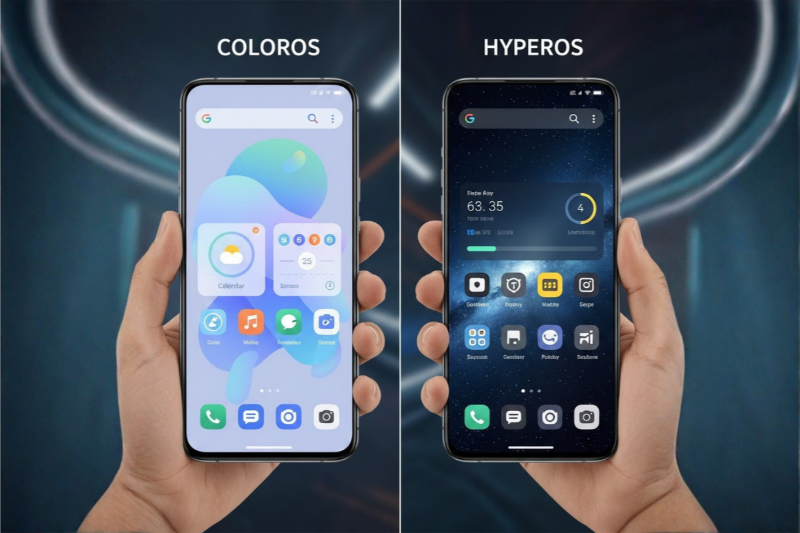 So sánh ColorOS và HyperOS