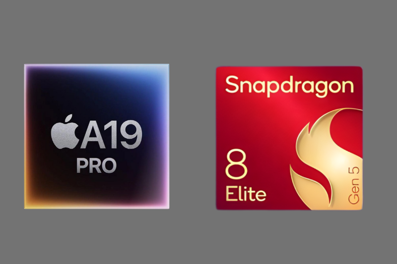 So sánh hiệu năng Snapdragon 8 Elite và Apple A19 Pro